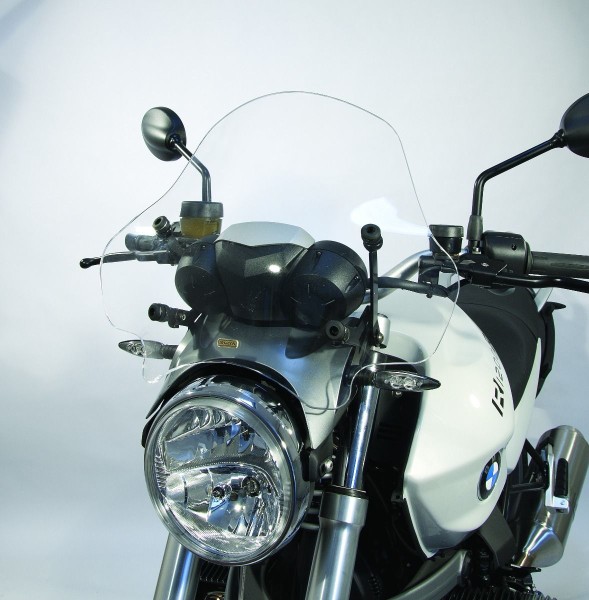 Windscherm "Summer", kantelbaar - hoogte 350 mm voor BMW R 1200 R (11-14), helder