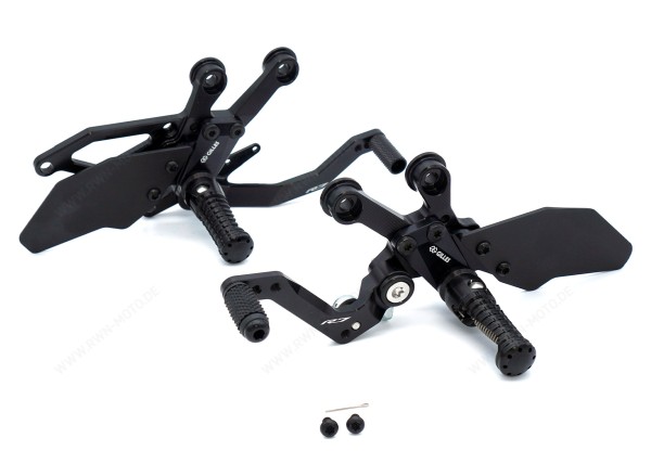 Verstelbare billet aluminium voetsteunen voor Yamaha YZF-R7 2021-