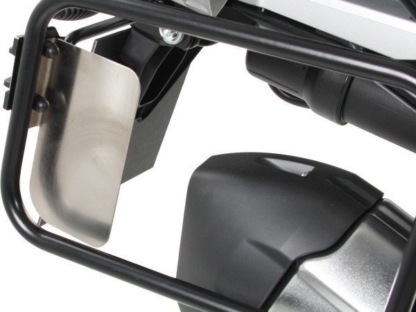Roestvrijstalen hittebeschermingsplaat bij gebruik van kunststof koffers voor BMW R 1250 GS (19-23)