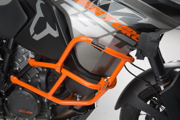 SW-Motech Bovenste valbeugel oranje voor KTM 1050 /1090 Adventure, 1290 Super Adventure R /S - SW Motech