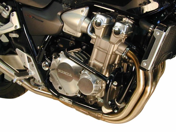 Motorbeschermer zwart voor Honda CB 1300 (03-09) Hepco & Becker
