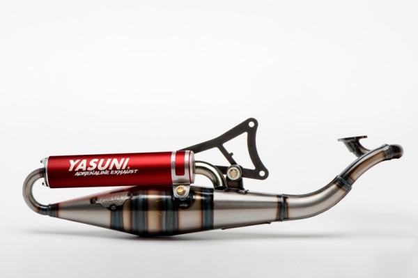 Yasuni Scooter Z Complete Uitlaat - Aluminium