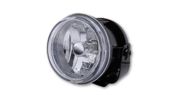 HIGHSIDER slim mistlicht zwart rond, E-goedgekeurd (1pc)
