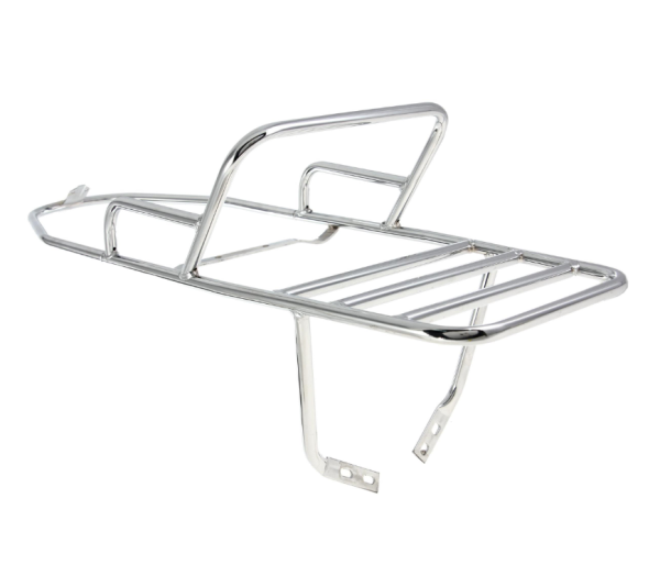 Bagagerek achteraan voor Vespa PX 80-200cc, chroom