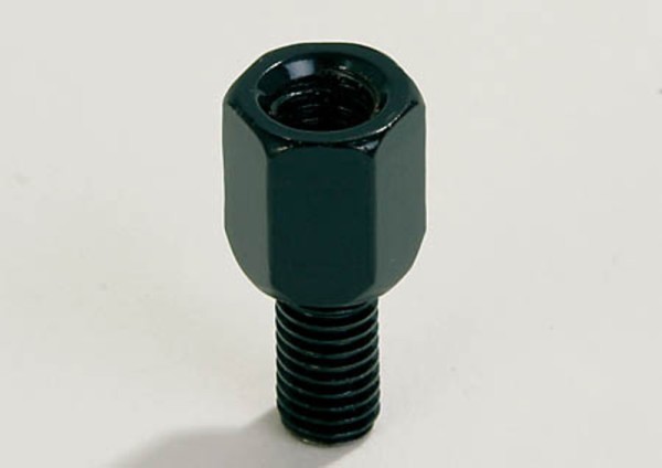 HIGHSIDER slimme spiegeladapter zwart gat M10 rechts naar bout M8 rechts