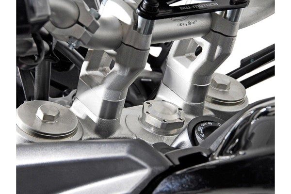 SW-Motech Stuurverhoger, zilver, H=20 mm voor Triumph Tiger 800 - SW Motech