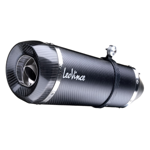 LeoVince uitlaatsysteem Factory S, carbon, slip on, Euro 4 voor Kawasaki Z 900 / A2