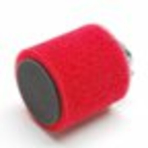 B1 Dubbel schuimrubber luchtfilter Ø 28 mm rood - E5599B011B
