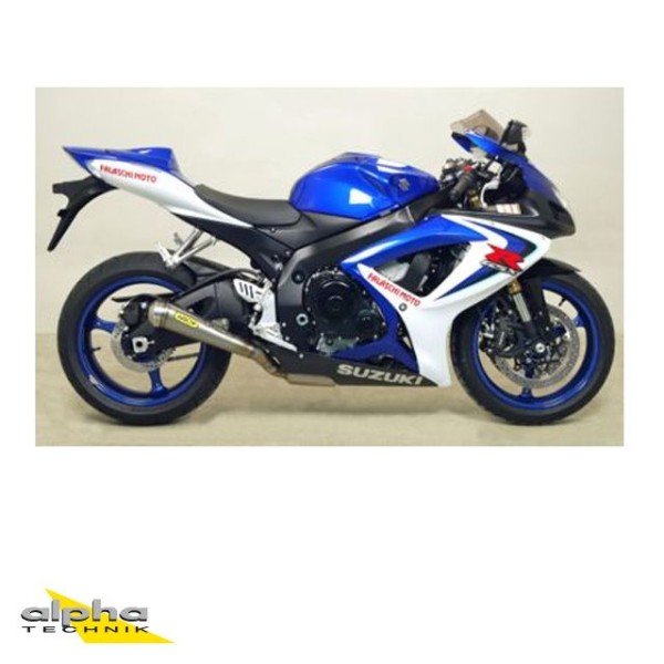 ARROW PRO-RACING uitlaat voor GSX-R600 / GSXR750 2006-2007, roestvrij staal