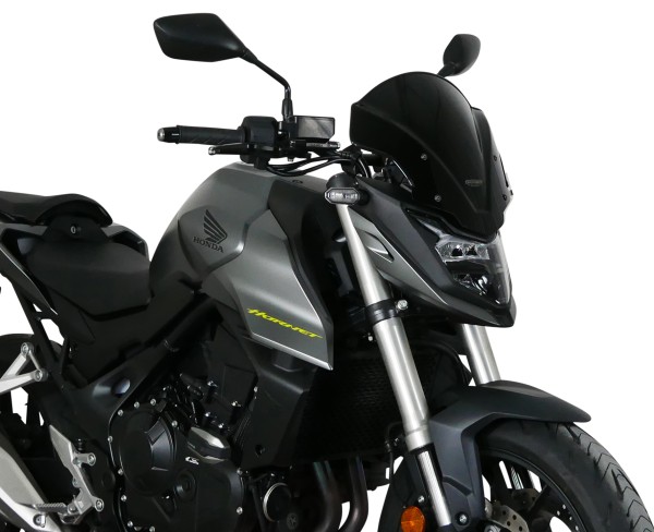 Toerscherm zwart "NTM" voor Honda CB 750 Hornet (23-)