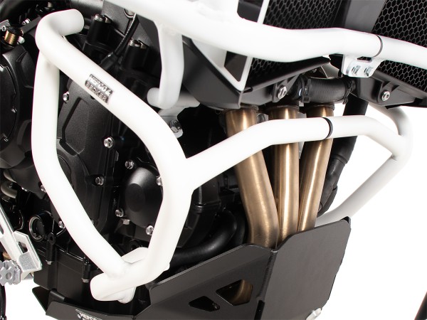 Motorbeschermer wit voor Triumph Tiger 900 Rally Pro (24-) Hepco & Becker