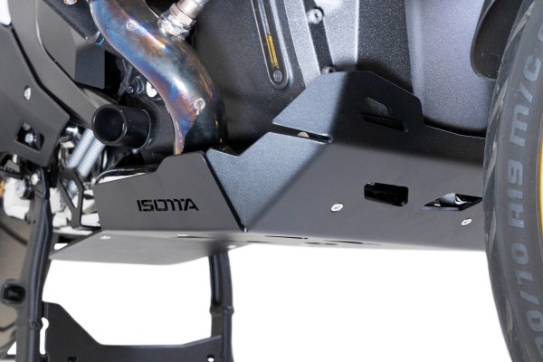 Aluminium motorbeschermplaat voor BMW R 1300 GS, zwart