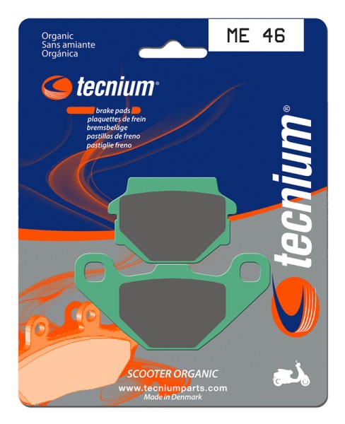Tecnium organische remblokken voor scooter - ME46