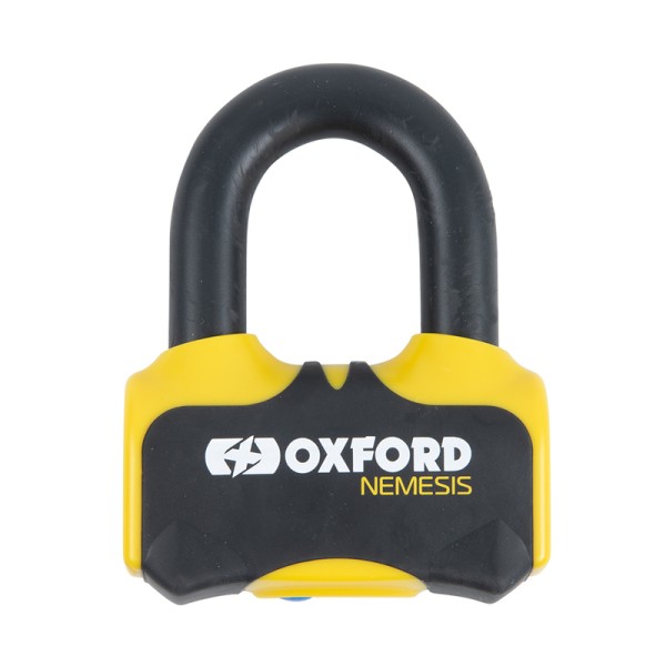 Oxford Nemesis remschijfslot - 16mm - Geel