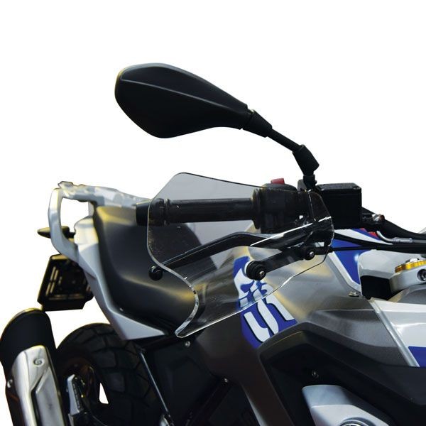 Handbeschermers voor BMW G 310 GS (17-24), rookgrijs