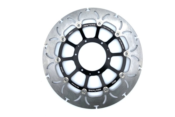 alpha Technik Bremsscheibe Omega-Design ABD33, vorne für Kawasaki GPZ, GTR, Z, Zephyr, ZZR, ZR, ZXR