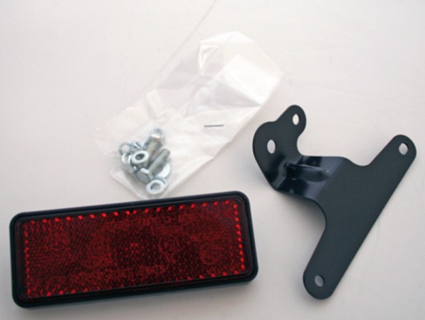 HIGHSIDER slimme reflector rood Met universele houder, 91,5 x 36 mm (1pc)