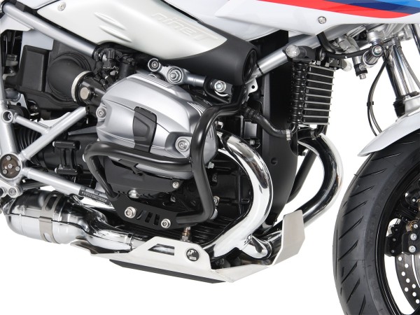 Motorbeschermer zwart voor BMW R nineT Pure (16-23) Hepco & Becker