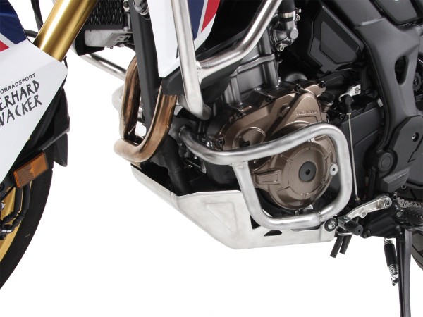 Roestvaststalen motorbeschermplaat voor Honda CRF 1000 Africa Twin (My.16-17) Hepco & Becker