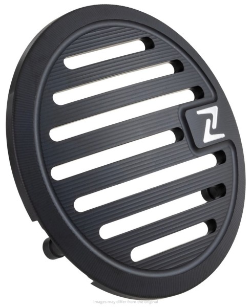 Deksel vario deksel LEADER "Vintage" voor Vespa, mat zwart