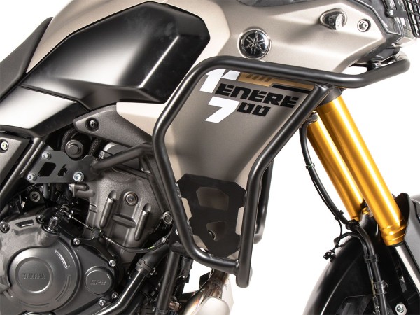 Tankbeschermbeugel "Solid" zwart voor Yamaha Ténéré 700 (25-) Hepco & Becker
