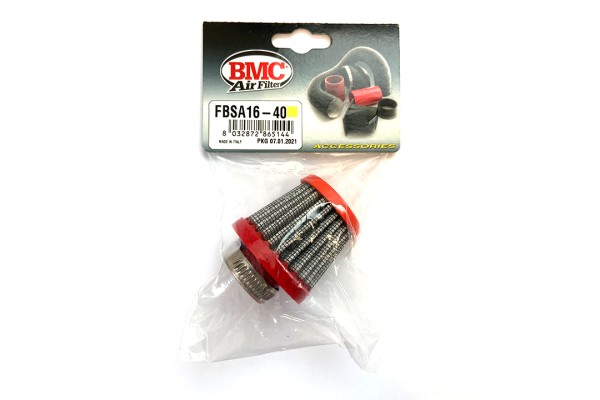 BMC Filter zur Motorentlüftung 16 mm x 40 mm