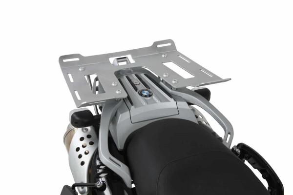 Bagagerekverlenging zilver voor BMW G 650 GS (11-16)/Sertao (12-16) Hepco & Becker