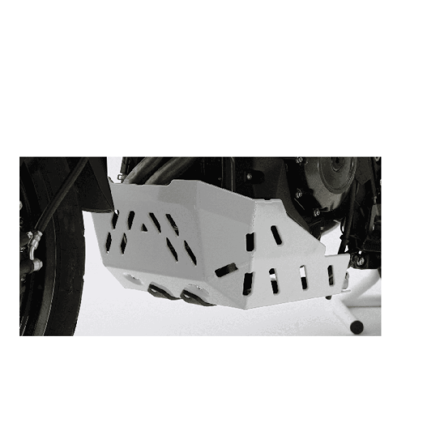 Grijze aluminium motorbeschermer voor Suzuki V-Strom 800 DE (23-)