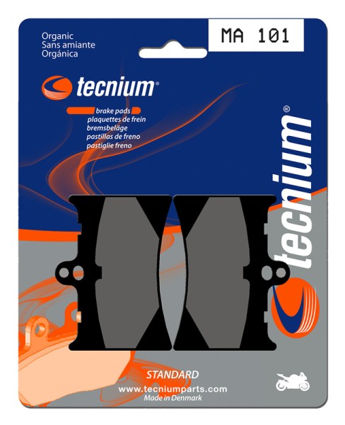 Tecnium Street Organische Remblokken - MA101