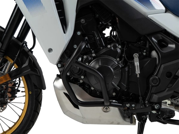 Zwarte motorbeschermingsbeugel voor Honda XL 750 Transalp E-Clutch (26-) Hepco & Becker