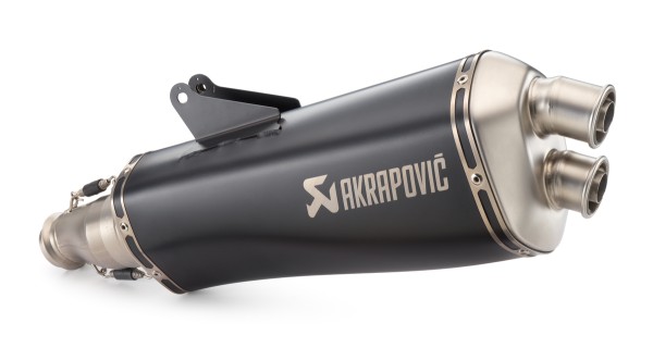 Akrapovic Slip-On LINE uitlaatsysteem zwart voor 690 Enduro / SMC (Bj.19-)