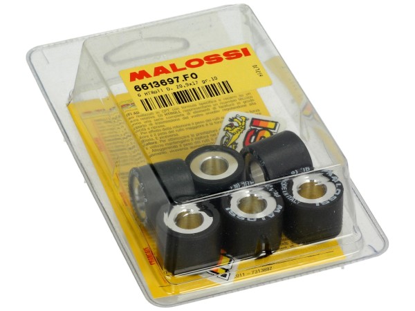 Malossi variator rollenset, 21x17 mm, 10,0 g, stuk: 6