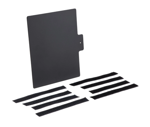 Nummerplaathouder achteraan voor Vespa GTS/GTS Super/GTV/GT, zwart