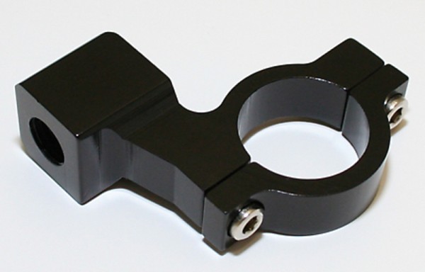 HIGHSIDER slimme spiegelklem Zwart Met rechtse draad Voor CNC, Voor 7/8 inch stuur