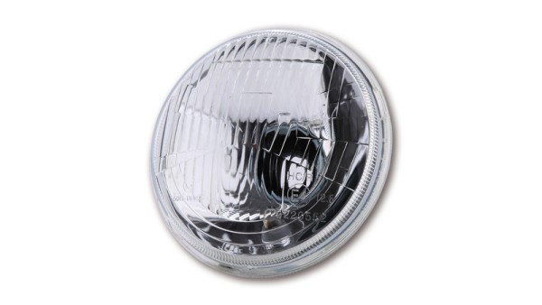 HIGHSIDER smart 5 3/4 inch inzetstuk H4 reliëfglas, met parkeerlicht, E-keurmerk (1pc)