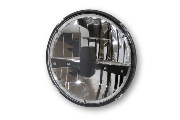HIGHSIDER pro 7 inch koplampinzetstuk type 3 LED zwart E-goedgekeurd