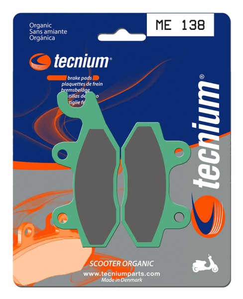 Tecnium organische remblokken voor scooter - ME138