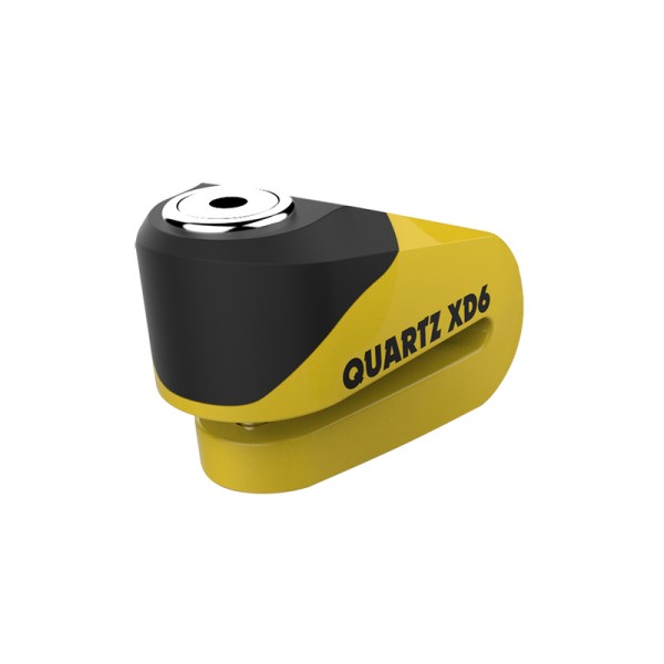 Oxford Quartz XD10 remschijfslot Ø10mm geel/zwart