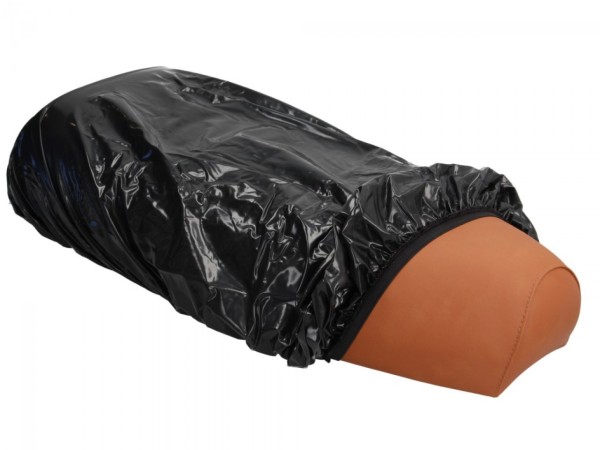 Regenhoes voor zitting, zwart, (maat L - 1070x600mm) Spinelli voor Vespa GT / GTS / GTV