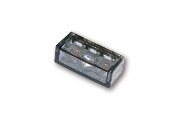 HIGHSIDER Smart Cube-H LED-knipperlichtmodule lens rookgrijs (paar), voor & achter