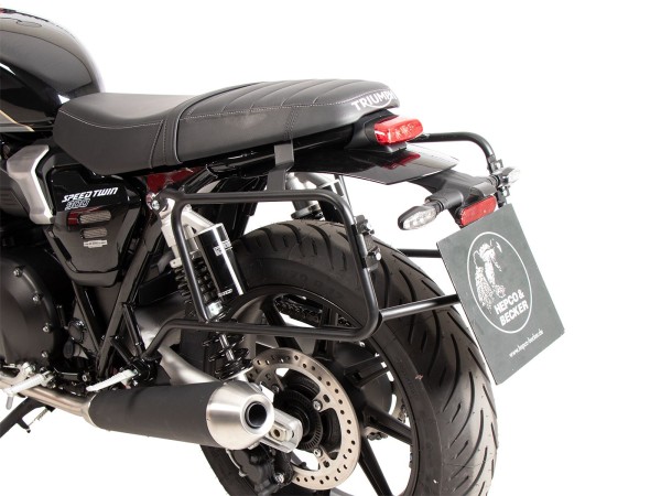 Zijkofferdrager vast zwart voor Triumph Speed Twin 900 (25-) Hepco & Becker
