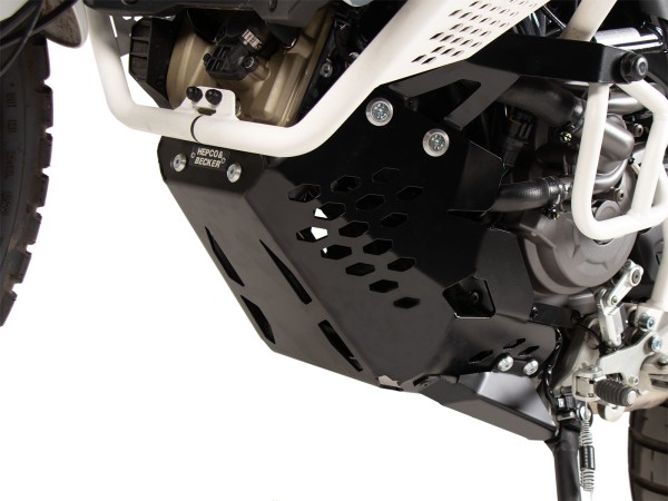 Motorbeschermplaat zwart voor Ducati Desert X Rally (24-) Hepco & Becker