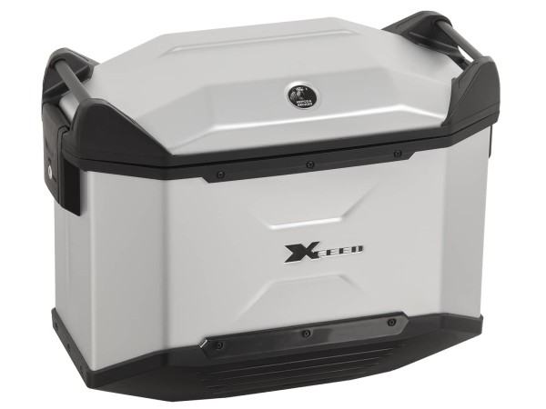 Xceed zijkoffer 38 liter zilver Hepco & Becker