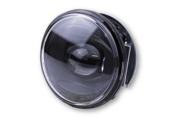 HIGHSIDER slimme 4 inch koplamp inzet LED zwart dimlicht, E-goedgekeurd (1pc)