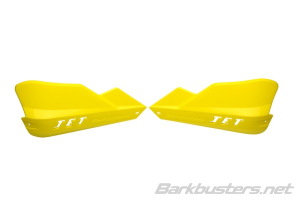 Barkbusters jet plastic beschermers geel