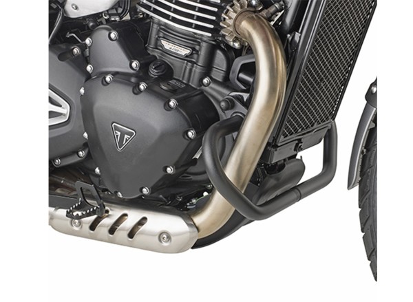 Crashbar zwart voor Triumph Scrambler 400 X / Speed 400 (2024-)