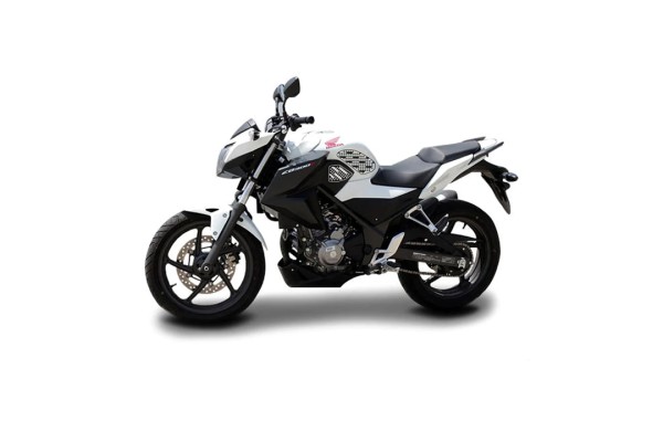 Stompgrip Tank Pad hybrid, Icon, für Honda CB300F, 2015-2018