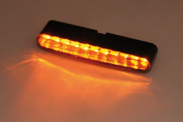 HIGHSIDER Pro Stripe LED knipperlichtmodules behuizing / lens smoke grijs (paar), voor & achter