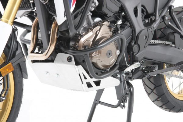 Motorbeschermplaat zilver voor Honda CRF 1000 Africa Twin (18-19) Hepco & Becker
