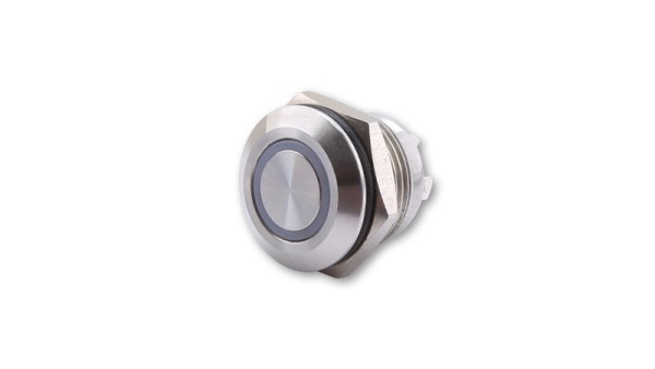 HIGHSIDER pro drukknop Met LED verlichte ring In verschillende kleuren (M12) (1pc)
